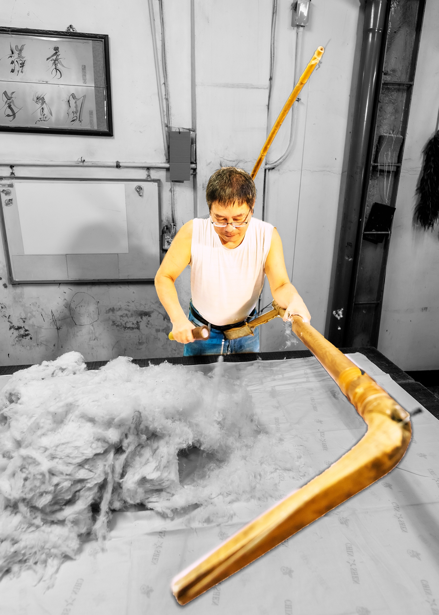 04.優選.吳長 提.手工棉被製造7